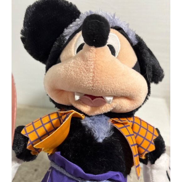 Disney 2019 Mickey Mouse Halloween Wolf Plush Toy14" Collectible Figure - Picture 6 of 9